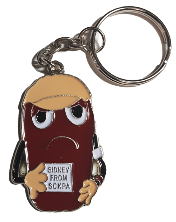 Sidney da Kidney Keyring